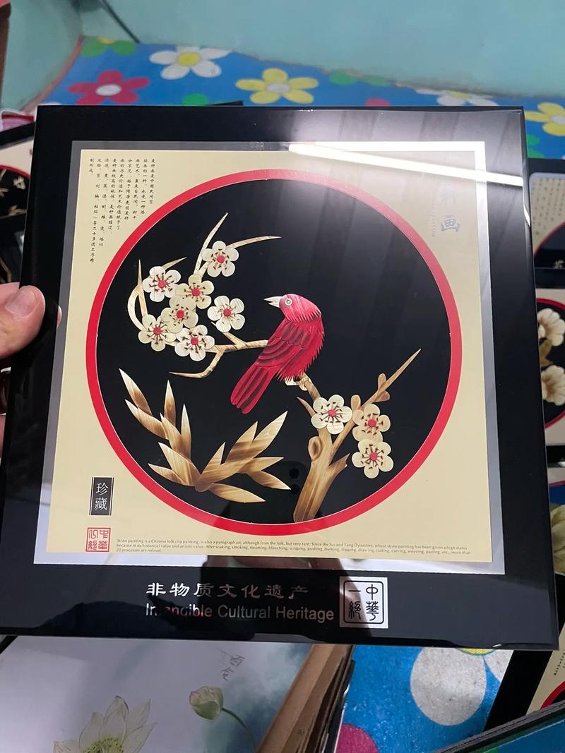 麥秸畫 傳承千年的傳統工藝美術